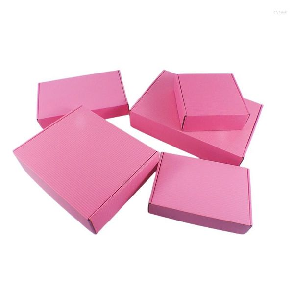 Envoltura de regalo Alta calidad Buen material Patrón Impresión Color Cajas de avión Ropa interior Embalaje Caja de papel Ropa Cartón de boda