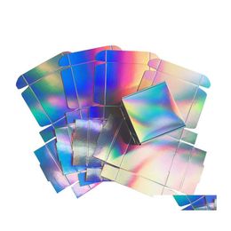 Geschenkwikkel Holografische doos voor feest bruiloft Souvenir 2 maat Beschikbaar 20 stks/Lot T200115 Drop Delivery Home Garden Feestelijke benodigdheden EV DHZXS