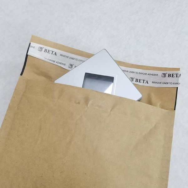 Emballage cadeau Hysen 50 pièces plusieurs tailles papier Kraft Bolsa Papel Alternative aux sacs de rembourrage en plastique pour les enveloppes en nid d'abeille de documents