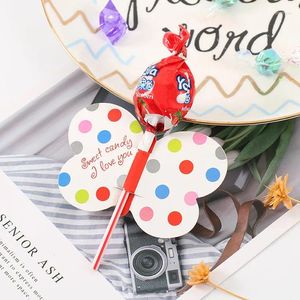 Geschenkwikkeling Insect Tag Creative Cute Little Christmas Candy Box Accessoires Lollipop Decorated Card Party Packaging