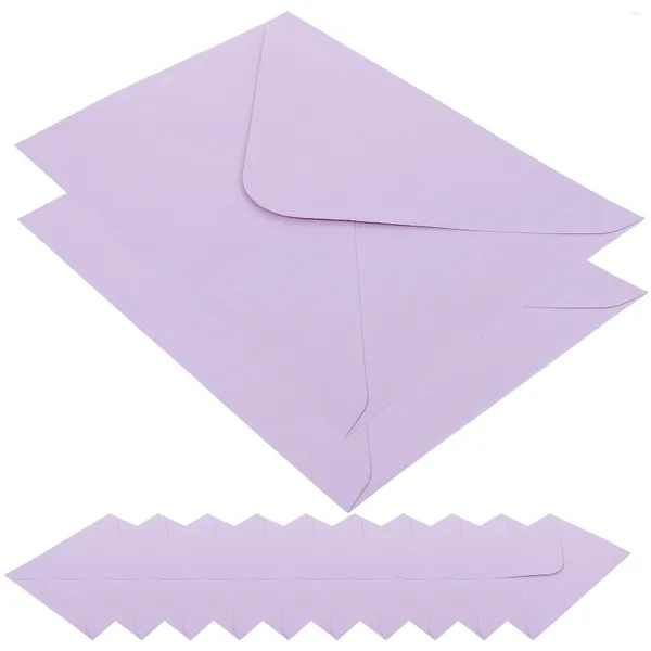 Emballage cadeau Carte d'invitation Lettre de mariage Enveloppes Vierge Pratique Portable Multifonction