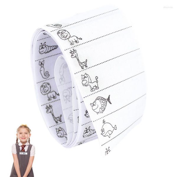 Emballage cadeau Étiquettes de fer pour vêtements personnalisé fer sur tissu marque vêtements dessin animé animal soins infirmiers maison collège