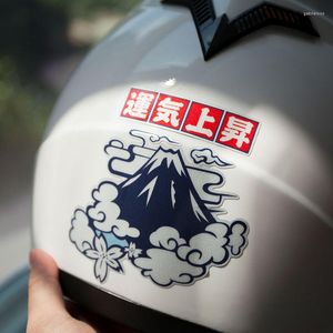 Geschenkwikkeling Japanse gemodificeerde autostickers Geluk Rising Blessing Helmet Locomotive Electric Outdoor Reflective