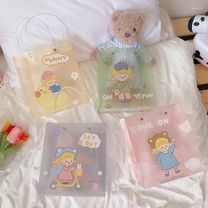 Geschenkwikkeling Kawaii Cartoon Plastic zakken Candy verpakking Kinderen Bruiloft Verjaardagsfeest Decor Baby shower Supplies