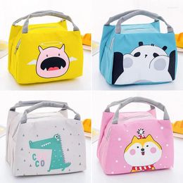 Enveloppe cadeau à grande capacité Boîte à lunch portable Sac Isolation coréenne Version coréenne du dessin animé Pet petit petit