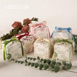 Geschenkverpakking LBSISI Life 20 stuks Rood Roze Bruiloftsdozen Snoep Chocolade Snackverpakking Voor Verjaardag Trouwen Feestartikelen Decoratie