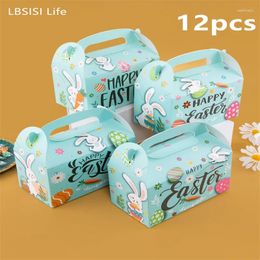 Envoltura de regalo LBSISI Life-Pascua Caja de pastel Cajas de embalaje tridimensionales Decoración Candy Snack Party al por mayor