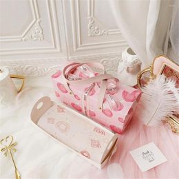 Cadeau wrap love box handtas postorder bruid bruiloft distributies snoepdozen voor verjaardagsfeestje kleine tassen met papier bakken su