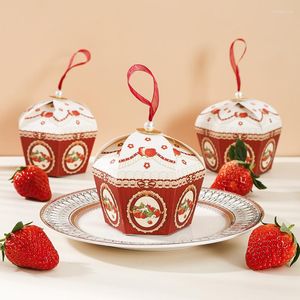 Geschenkverpakking Luxe Bruiloft Bonbondoos Voor Gasten Hexagon Cake Suiker Koekjes Pakket Baby Shower Dozen Kids Verjaardagsfeestje Gunst