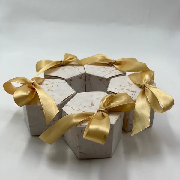 Cadeau Wrap Marbre Style Candy Box Mariage Baby Shower Anniversaire Noël Saint Valentin Party Favor Boîte-cadeau Accepter la personnalisation privée 231127