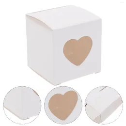 Geschenkwikkeling Mini Cupcake Boxes Cheesecake Bakery Candy Donut Paper Xmas Carrier Holiday Bags Parterbord