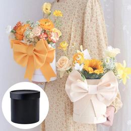 Enveloppe cadeau mini seau de câlins fleurs conservées simples saut