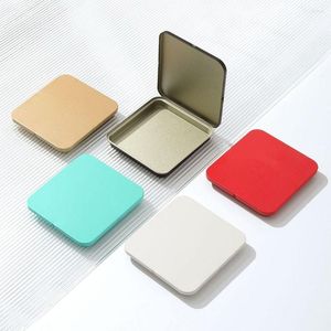 Geschenkwikkel Mini Iron Box Slide rechthoekige lege blikken opslag bruiloft sieraden kasten tinboxes container cosmetische organisator