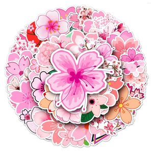 Gift Wrap MX/50 stks Cherry Blossoms Sticker voor planner Scrapbooking Stationery Waterdichte Decals Laptop Kid's