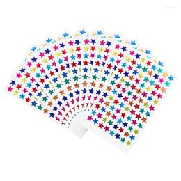 Cadeau Wrap Nuolux Pack de 960pcs 1cm auto-adhésif couleurs assorties autocollants étoiles scintillantes brillantes enfants étudiants récompenses fournitures pour enseignants