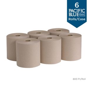 Emballage cadeau Rouleau d'essuie-tout en papier recyclé de base Pacific Blue Basic Précédemment marqué Envision par GP PRO GeorgiaPacific 231009