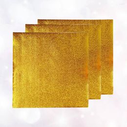 Papel de regalo Envolturas de caramelos de papel Envoltura de aluminioEmbalaje de regalo Envolturas doradas de azúcar doradas
