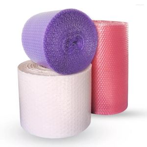 Geschenkwikkeling Pink Pink Heart-Shape Mini Air Bubble Roll Party Gunsten en Gifts Packing Foam Box Filler Wedding Decor