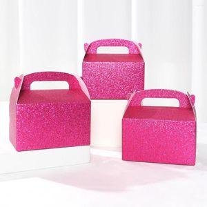 Geschenkwikkel roze prinses snoepdozen voor meisjes verjaardagsfeestje voorkeur verpakkingsdoos traktatie tas kinderen s