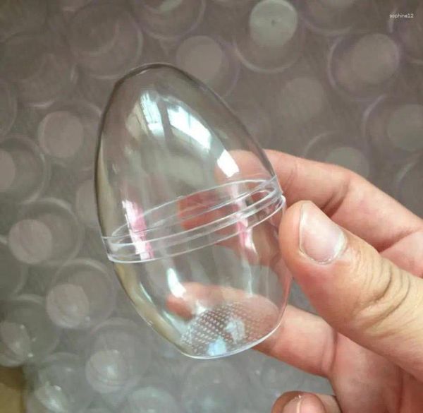 Envoltura de regalo plástico molde transparente huevos reutilizables Crafting de bañera de bricolaje Molma de bomba de baño El decoración para la herramienta de cuidado navideño al por mayor