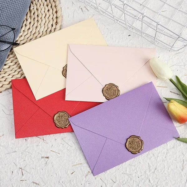 Enveloppe-cadeau CARDES POSTES CRADS MESSAGE BIDE BLANQUE POUR LES INVITATIONS DE MEDIA