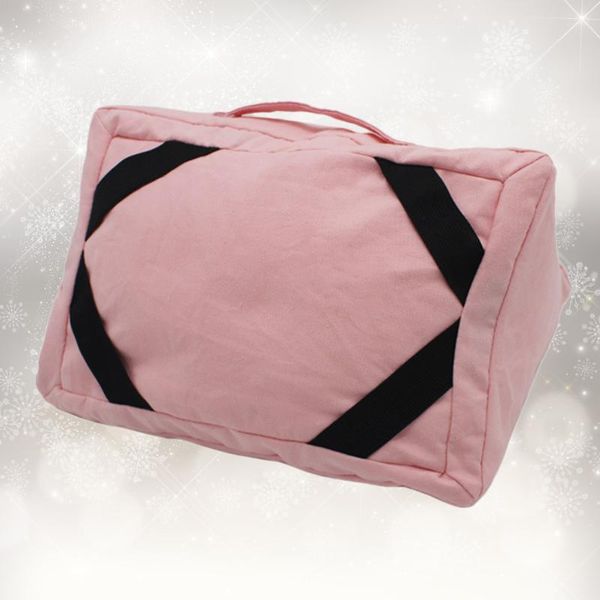 Emballage cadeau Support de support de coussin pratique pour tablette Coussin créatif compatible avec (Rose clair)