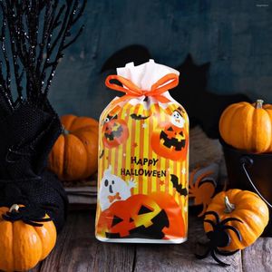 Geschenkwikkeling Prinses Wikkelpapier Roll Halloween Candy Bags Cookies Toffee verpakking Small Ribbon