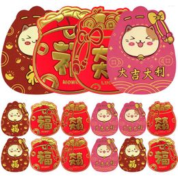 Geschenkwikkel Red enveloppen Geldjaar Envelop Chinese Festival Spring Packet Pakketten Hongbao Luckpaper Pocket The Pouch