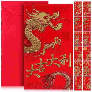 Geschenkwikkel Rode pakketten Chinese jaar Envelops Traditional Lucky Money Cash Hongbao Party Wedding Gifts