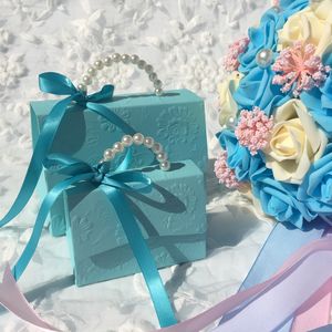 Emballage cadeau RMTPT 20pcs / lot Portable Party Wedding Favor Candy Boxes Baby Shower Bag DIY creative candy box Romantique mariage 230504