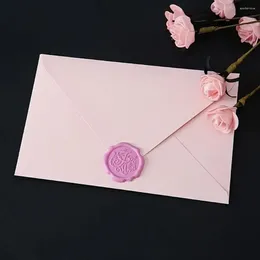Enveloppe cadeau enveloppe rose romantique Ensemble de papier POSTE POSTE SEAU DE CHIE BÉNÉS