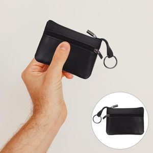 Cadeau cadeau petit porte-monnaie sac de rangement changement porte-clés filles pochette polyvalente portefeuille taille de la paume zip autour