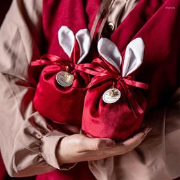 Emballage cadeau Sacs de festival de printemps Oreilles Sac de bonbons Emballage Année de bénédiction chinoise