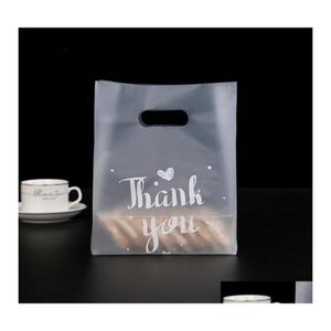 Cadeau -wrap bedankt plastic dikker bakpakking zak brood snoepcake voedsel container tassen 37 38gy l2 drop levering home tuin fes otiys