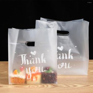 Envoltura de regalos gracias transparente bolso de comida para hornear regalos de dulces bolsos para bodas cumpleaños para niños baby shower