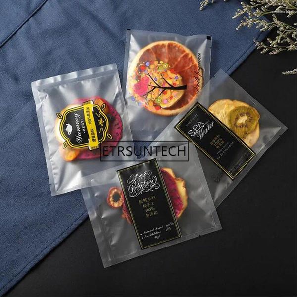 Bolsas de sellado de té de fruta de regalo espesas en espesas de regalos