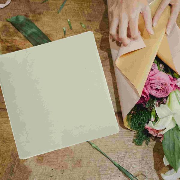 Sábanas de papel de papel envolvente de regalo envoltura de flores regalas revestimiento de envasado bricolaje hecho a mano