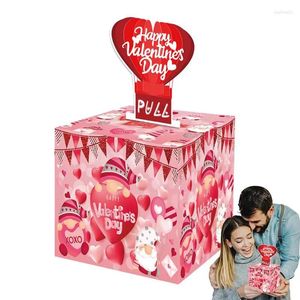 Geschenkwikkeling Valentijnsdag Geldbox Romantisch diy voor geldliefhebbers Home opslag papier letters ansichtkaart sieraden pos