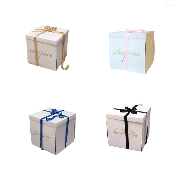 Gift Wrap Wedding Birthday Party Sweet Surprise Box Favor Boîtes bureau