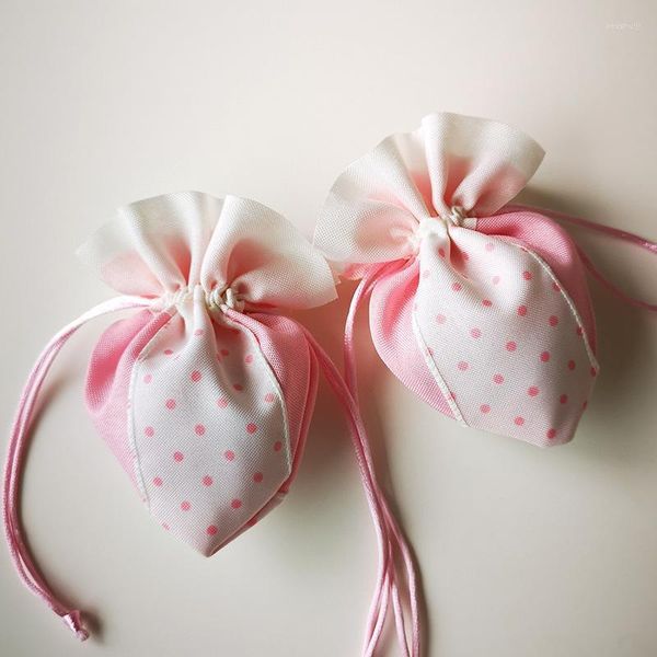 Boîtes de sacs de bonbons de mariage d'emballage cadeau pour des faveurs enveloppant le petit centre commercial de Noël