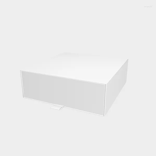 Envoltura de regalo Fabricación al por mayor Fabricación hecha a mano Cajón blanco personalizado Caja de papel Embalaje Joyería cosmética rígida Cajas de gafas de sol Logotipo impreso