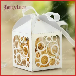 Emballage cadeau En gros S Boîtes Forme de bulle Personnalisé Élégant Laser Cut Mignon Boîte de papier Party Show Cadeaux 50pcs