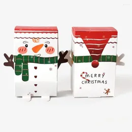 Boîtes cadeaux Boîtes de Noël Candons de Noël 10 pc