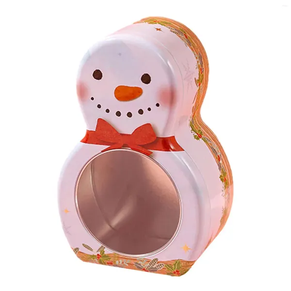 Emballage cadeau Boîte de bonbons de Noël Décoration de vacances pour les fournitures de fête de l'année