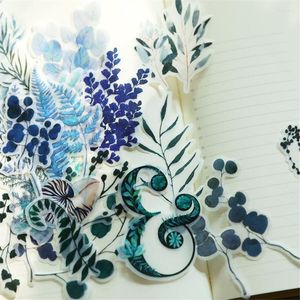 Gift Wrap Yugali Aroma Plant Fern Paper Stickers Kits Die Cut Voor DIY Scrapbooking Junk Journal TN Planner Po Sticker Card Making