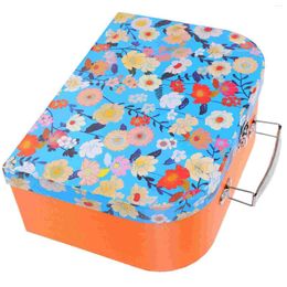 Cadeau Wrap Zerodeko Boîtes en carton Valises en carton Boîte de rangement de bonbons décoratifs Valise Nesting Bagages Couvercles à charnière