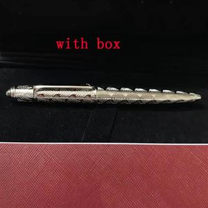 Stylos de luxe GIFTPEN stylo à bille en métal en édition limitée avec pierres précieuses et boîte rouge comme cadeau à bille198O