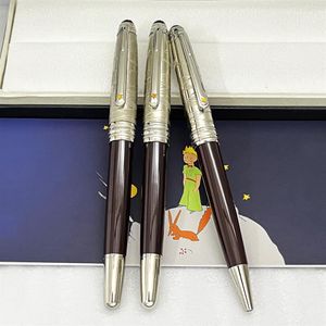 GIFTPEN Promoción Roller Ball Pen Diseñador de lujo Marrón Bolígrafos Marca de moda Tinta Pluma estilográfica Top Gift213I