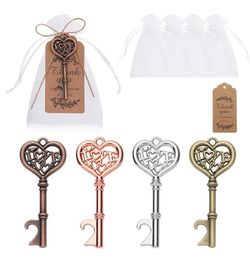 Geschenken geven de voorkeur aan liefde Key Bottle Opener Pendant Creative Decoration Wedding Supplies Factory Groothandel