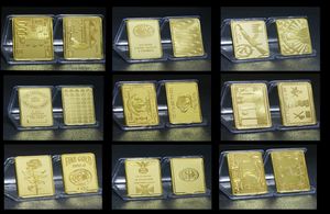 Cadeaux Nombres de série indépendants Gold Bingles d'or commémoratives COINS COINS BUSINES